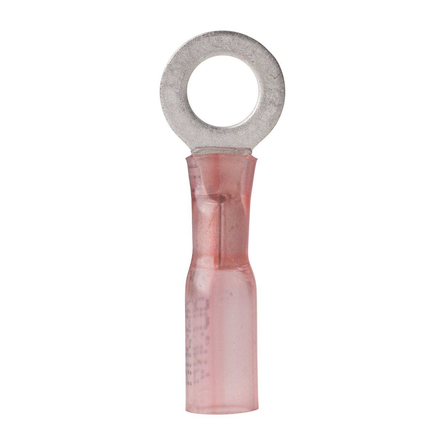 ANCOR MARINE GRADE 310225 Electrical Nylon Insulated Adhesive Lined Heat Shrink Ring Terminals (22 to 18-Gauge, Size 8 Screw, 25-Pack)