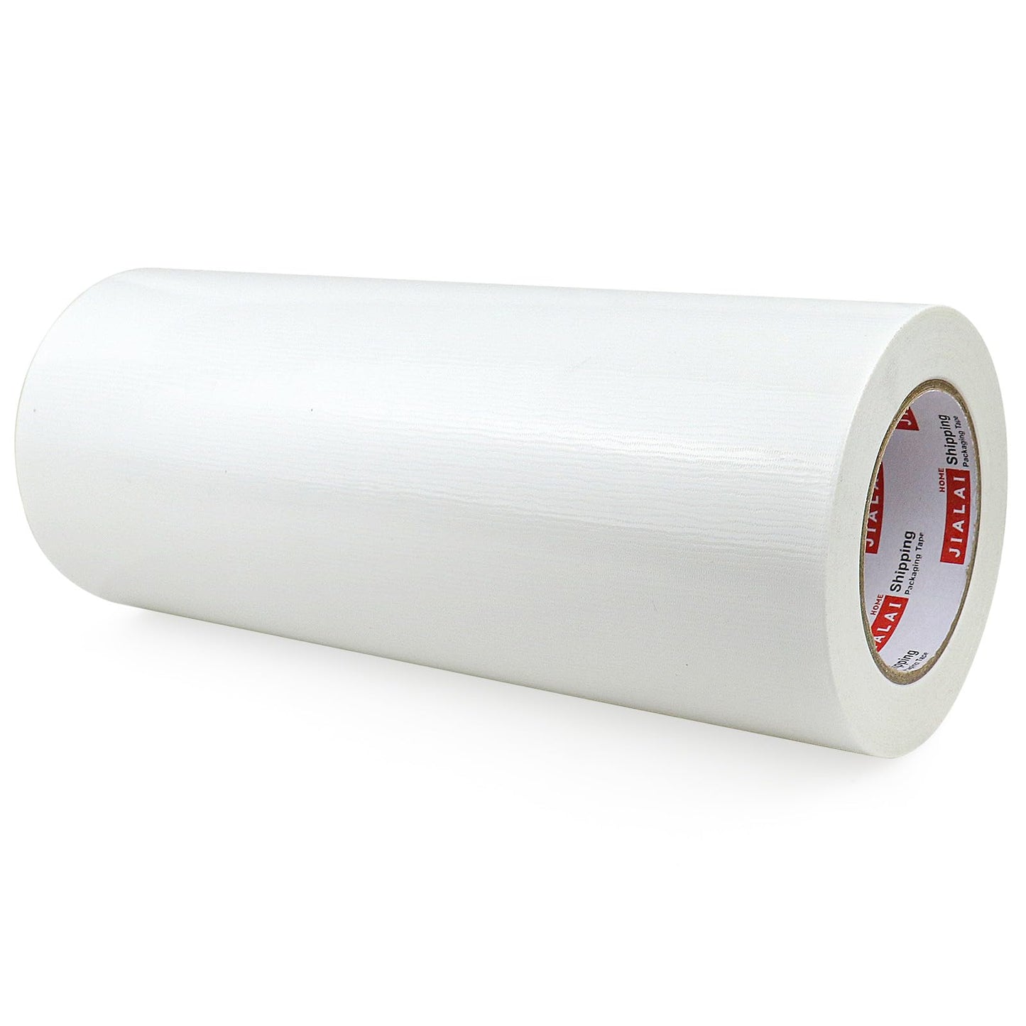 JIALAI HOME Wide Duct Tape, Industrial Grade 30Yards (90 ft) Wide Tape Duct, 9 Mil Heavy-Duty, Waterproof, Strong, Flexible, No Residue, for Crafts (White, 12'' x 90ft)