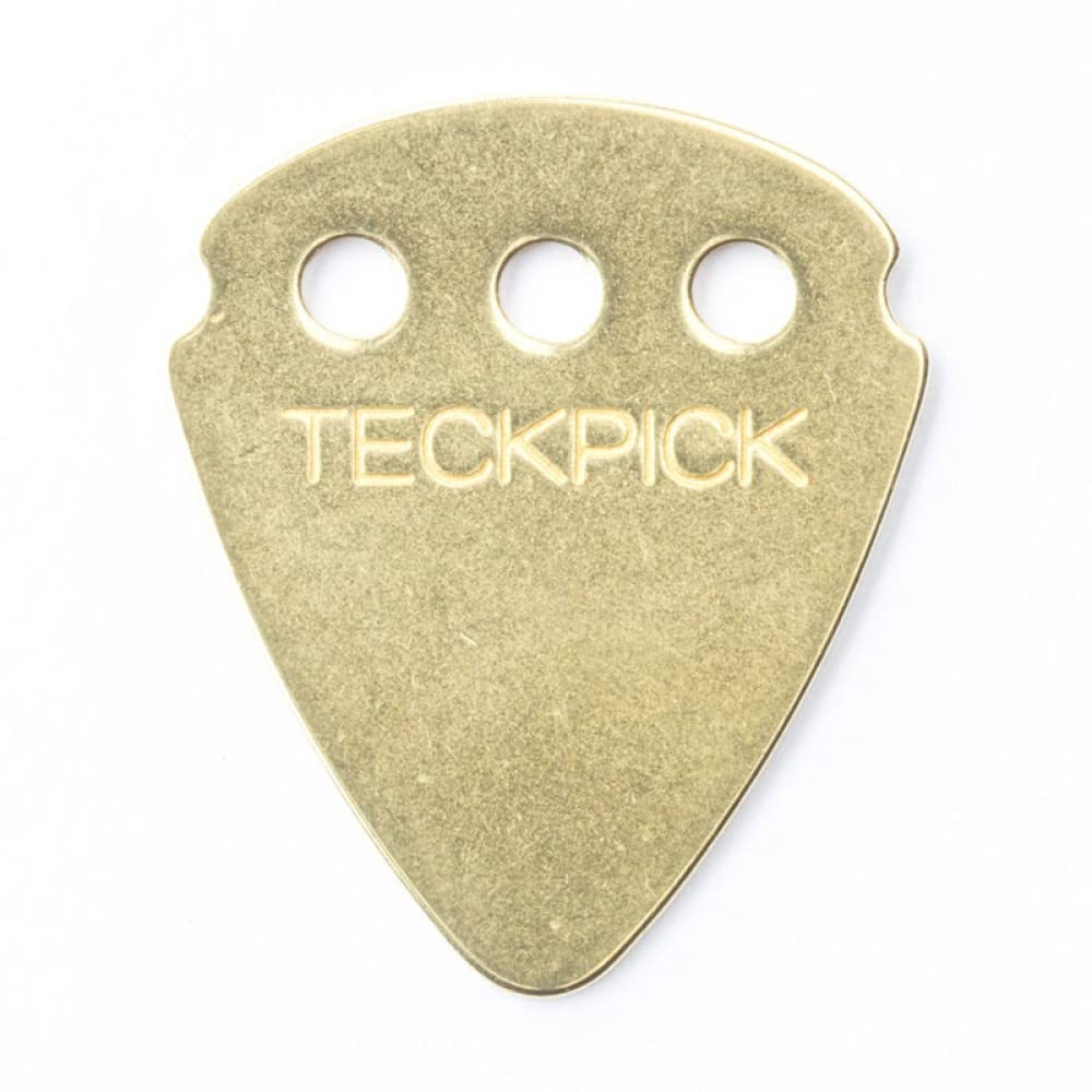 Dunlop 467R.BRS TECKPICK, Brass, 12/Bag