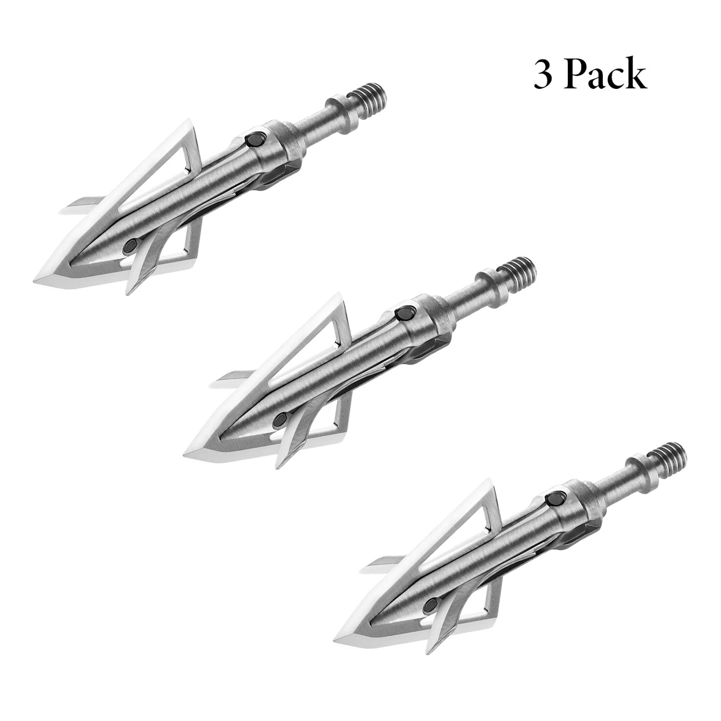 Bloodsport Grave Digger Mechanical Broadhead 100 Grain Aluminum and Steel.