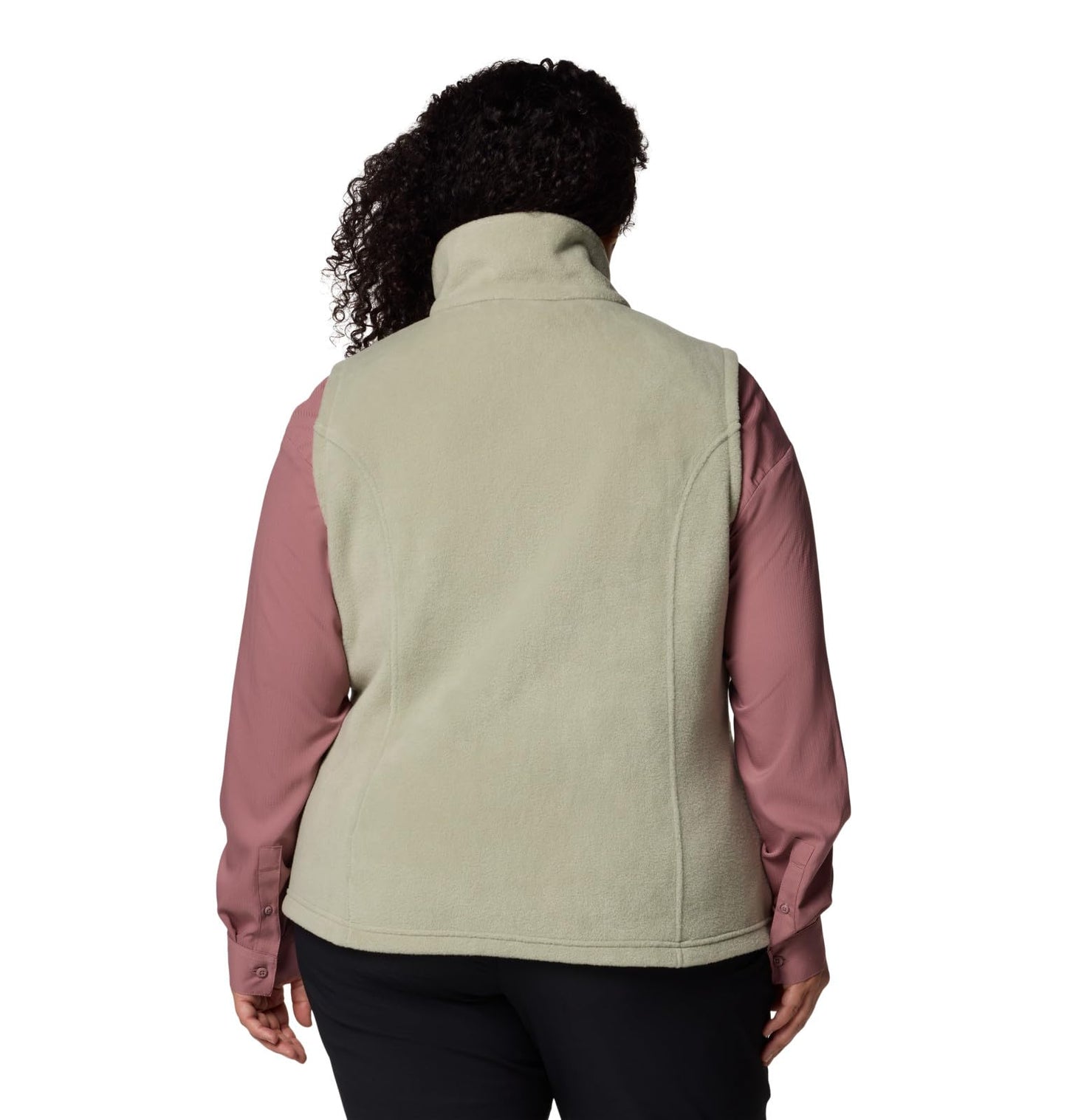 Columbia Women's Benton Springs Vest, Safari, 1X