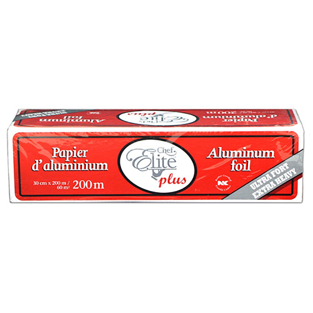 Chef Elite Plus 650 square foot (12" X 650') Heavy-Duty Aluminum Foil Roll