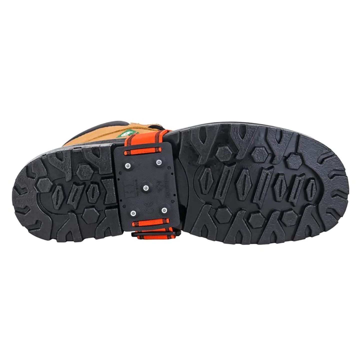K1 Mid-Sole Ice Cleats for Men & Women - Rotatable Traction Aids For Winter Snow - Hi Vis - Original