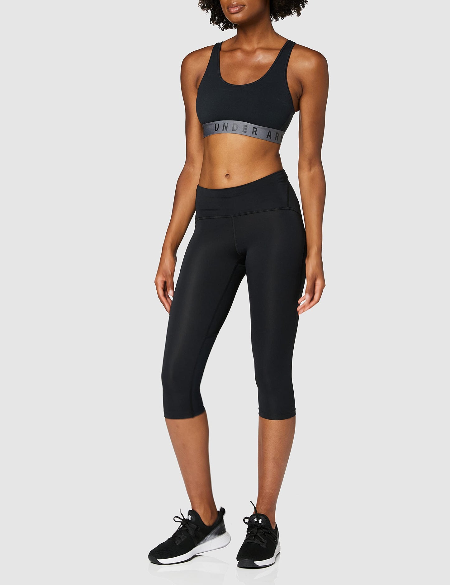 Under Armour Women's Fly Fast 2.0 Running Capri, Black/Black, Small