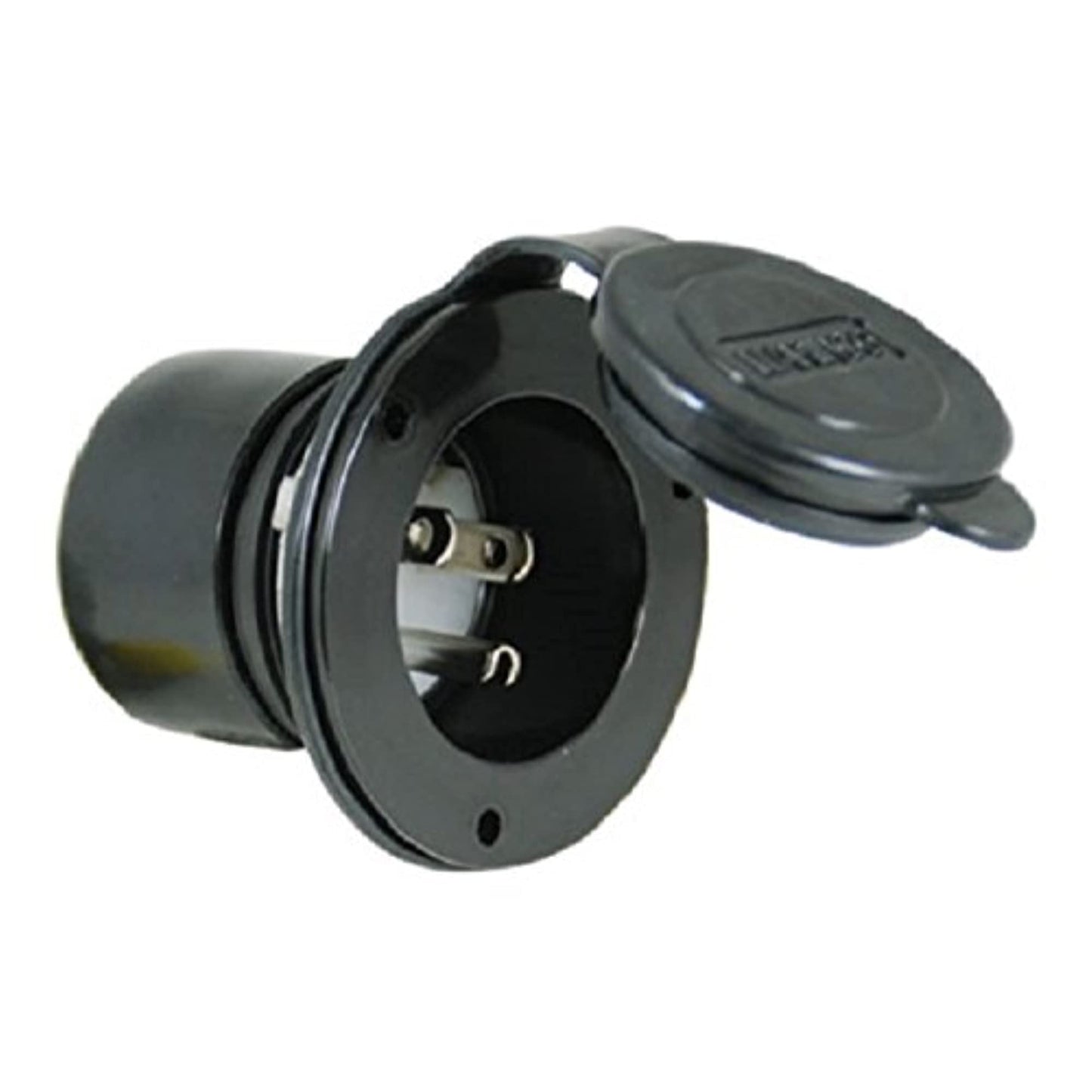 ParkPower by Marinco 150BBI.RV 125V RV Inlet - 15 Amp, Black
