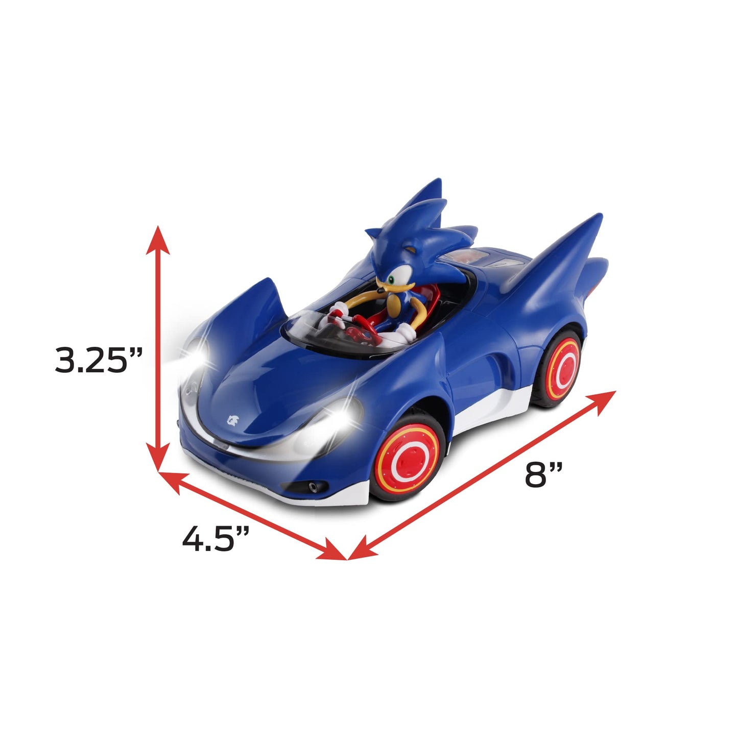NKOK Sonic and Sega All Stars Racing Remote Controlled Car - Sonic The Hedgehog