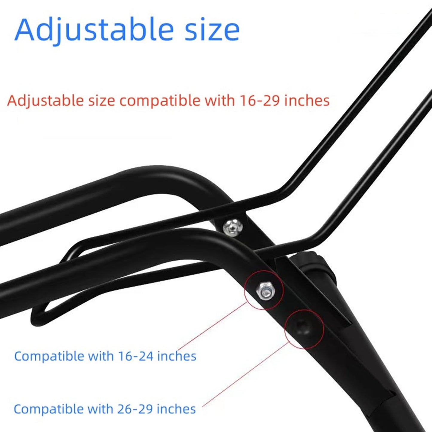 Bike Stand Floor Parking Rack Portable Mountain Bike Support Rack, Repair Display Rack, Road Bike Indoor Riding Stand,Bikes Indoor Outdoor Garage Storage