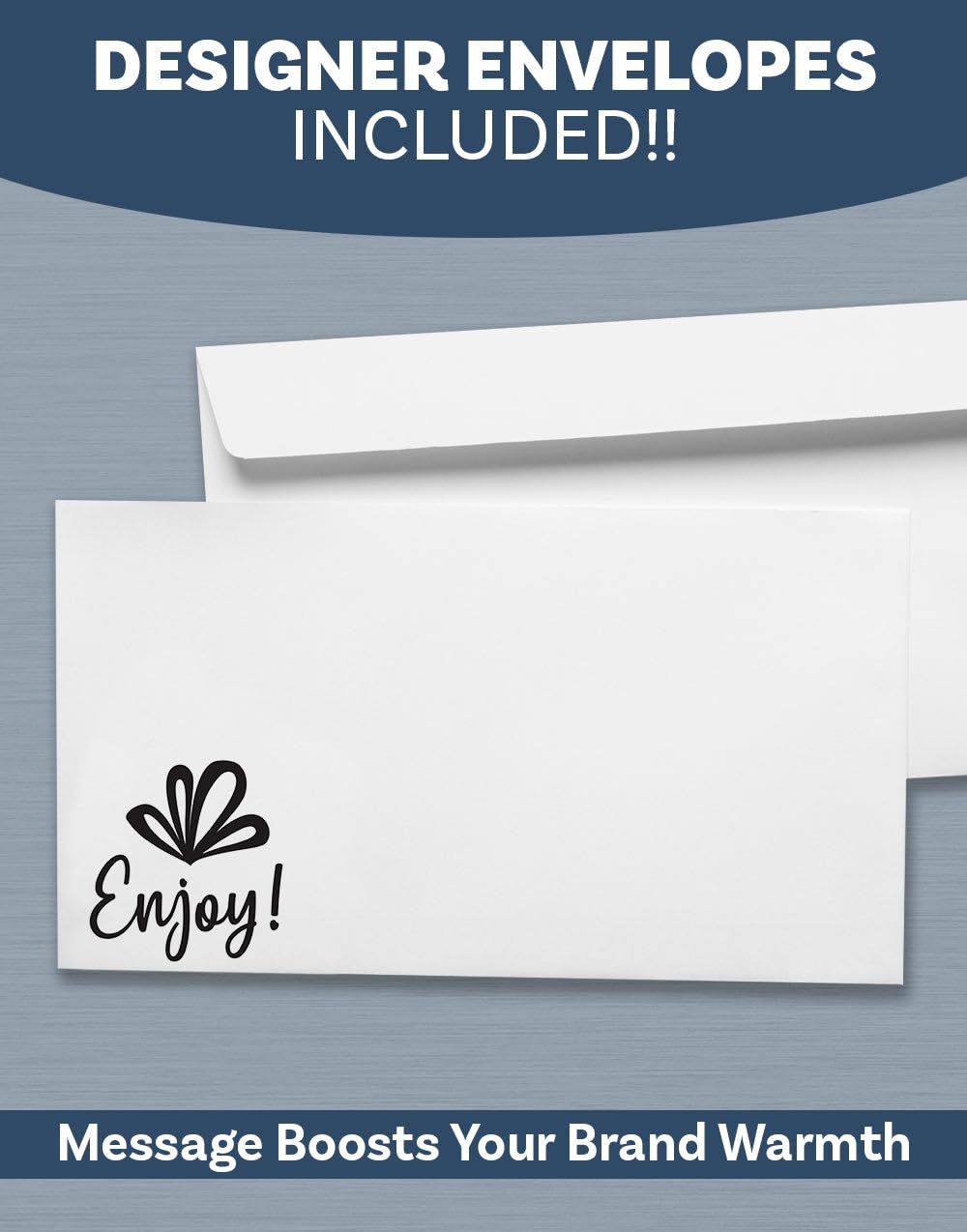 2025 Peel and Stick Magnetic Business Card Calendars, Box of 100, Includes Envelopes, Mail for 1oz Rate, Great Sales Marketing Tool (Season's Greetings)