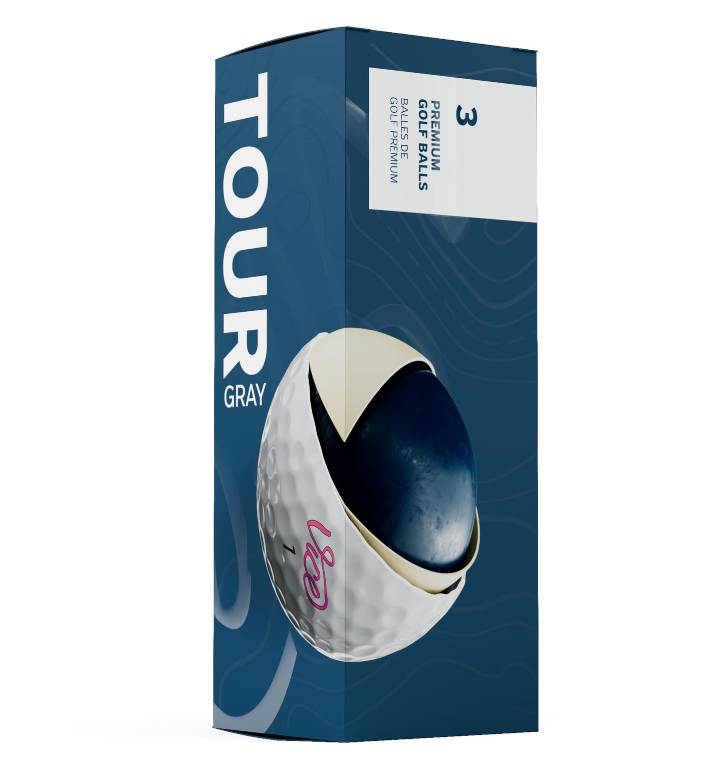 Vice Tour Golf Balls (Generation 3, Gray)
