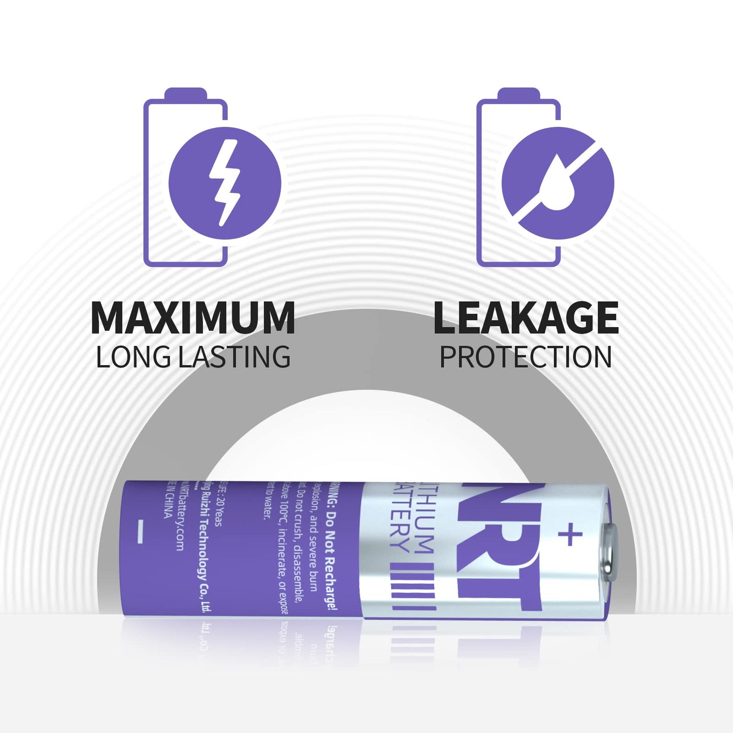 NRT AA Batteries, 16 Pack Ultimate Double A Batteries, 1.5V 3000mAh Longer Lasting AA Lithium Batteries for Blink Camera, Toys, Non-Rechargeable (Lithium AA-16 Count)
