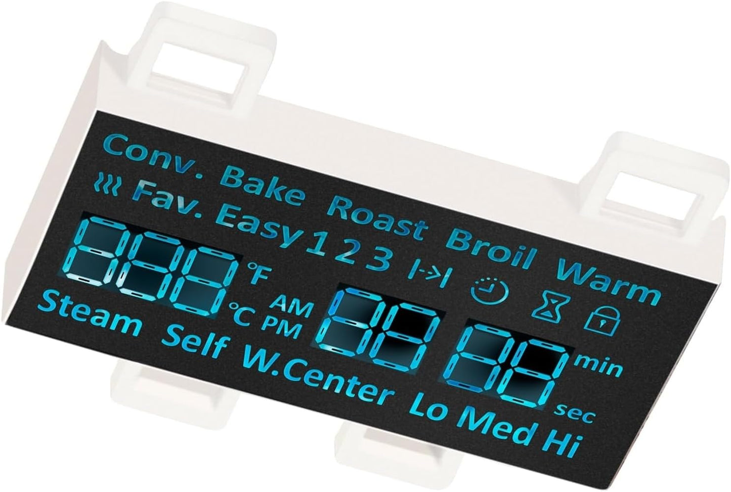 DE07-00129A-Upgraded Range LED Display Board Compatible with Samsung Electric Range -Oven/Stove Fits Model NE59J7630SB/AA NE59J7630SG/AA NE59J7630SS/AA NE59J7630SW/AA