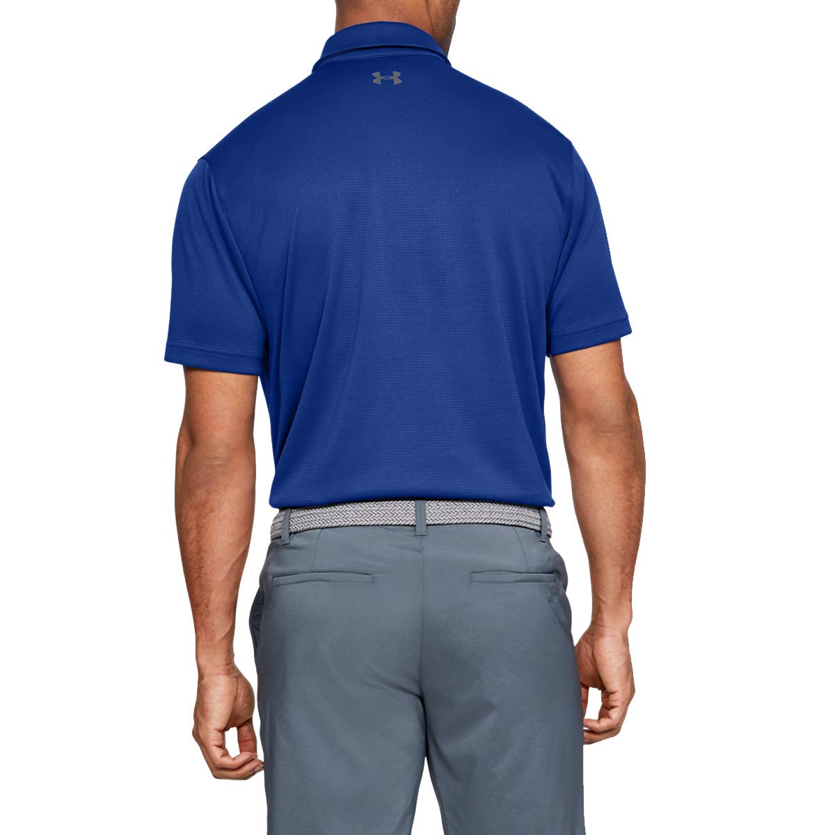 Under Armour mens Tech Golf Polo , Royal (400)/Graphite , 4X-Large