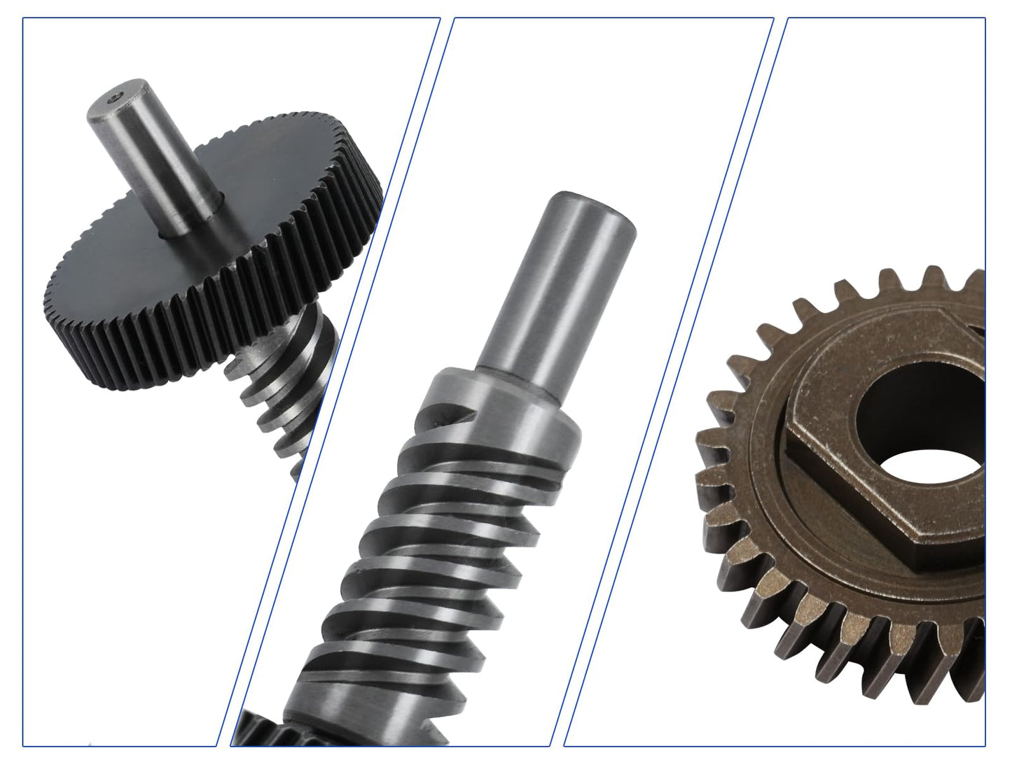 Mixer Worm Gear Kit Compatible with Kitchenaid Whirlpool 5qt 6qt Mixer Gear Parts Replacement,9706529 9709511 9703337 9709231 Worm Follower Gear Kit