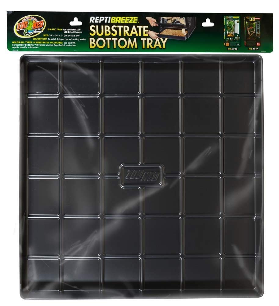 Zoo Med NT13T Substrate Bottom Tray 24x24x2 for NT-13/17