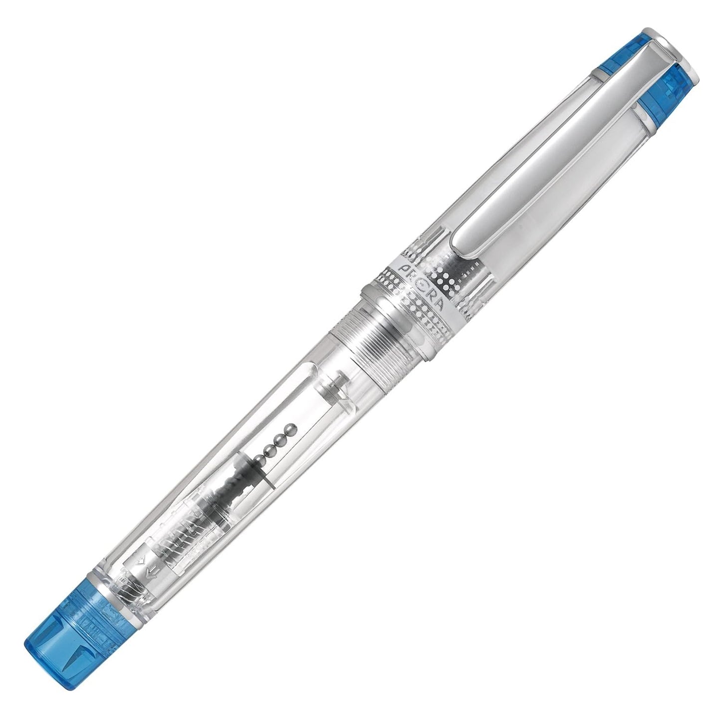 PILOT PFPR1TLBCM Prera Fountain Pen, Color Discount, CM, Calligraphy, Transparent Light Blue