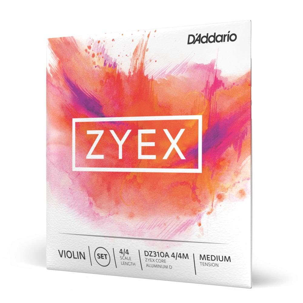 Strings Vln Set D'Addario Zyex DZ310A 4/4 M (Alum D)