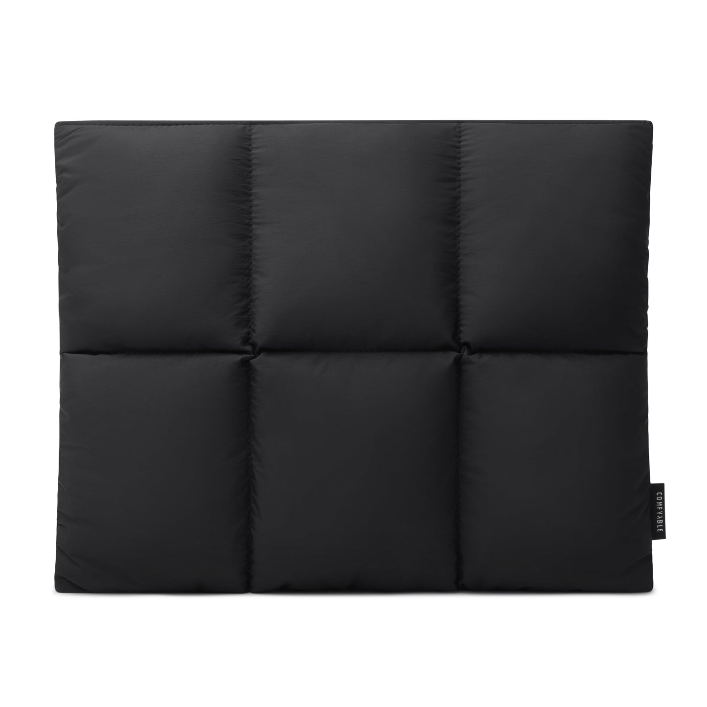 Comfyable Puffy Laptop Sleeve 13 Inch 14 Inch, Quilted Puffer Laptop Carrying Case, Pillow Case Compatible with MacBook Air M4 2025 M3 M2 M1, MacBook Pro M4 Pro/Max, Black