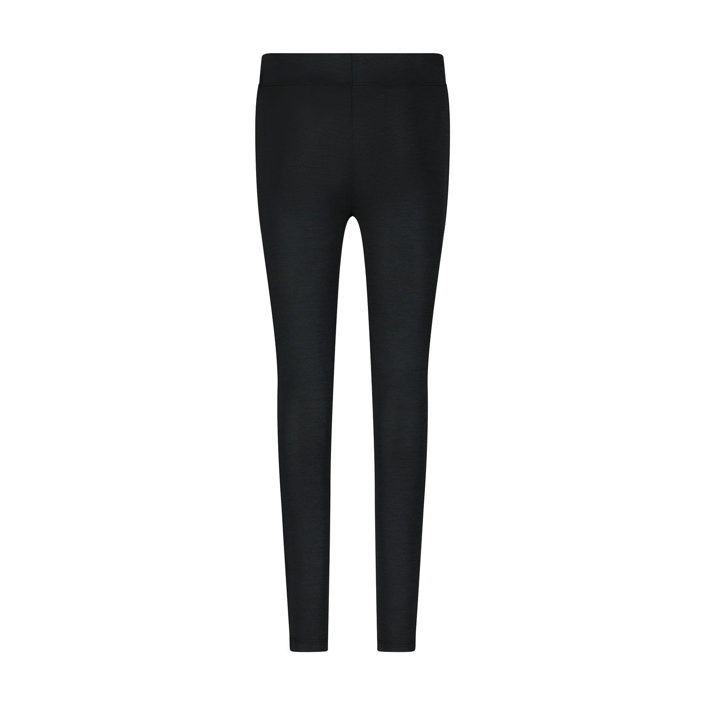 PUMA Girls' Core Logo Legging, Elastic Waistband, Soft & Comfortable, Black Heather, Medium