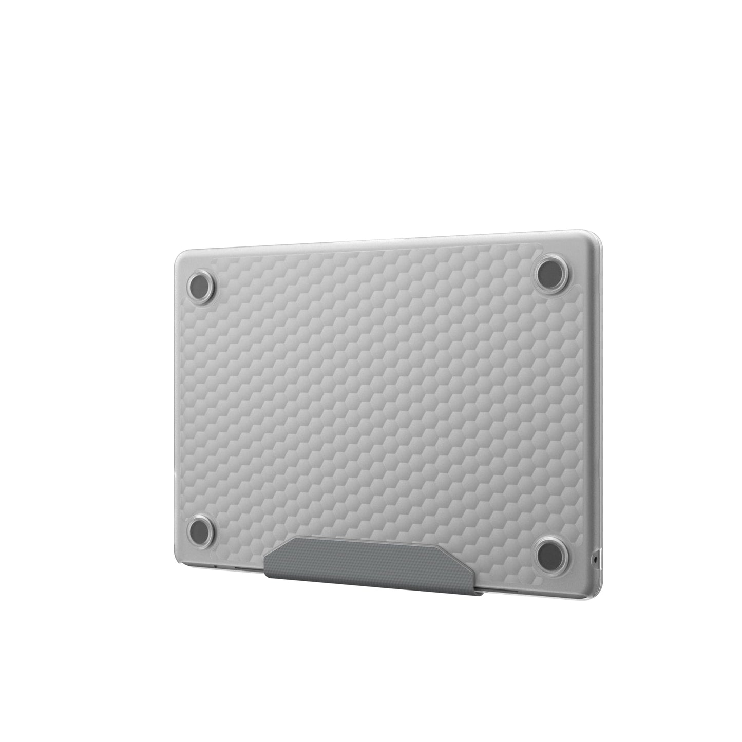 URBAN ARMOR GEAR UAG Designed for MacBook Air 13" M4/M3/M2 2022-2025 (A2681, A3113, A3240) Case - Rugged One Piece Hardshell Transparent Clear Scratch Resistant Protective Cover, Essential Armor Ice