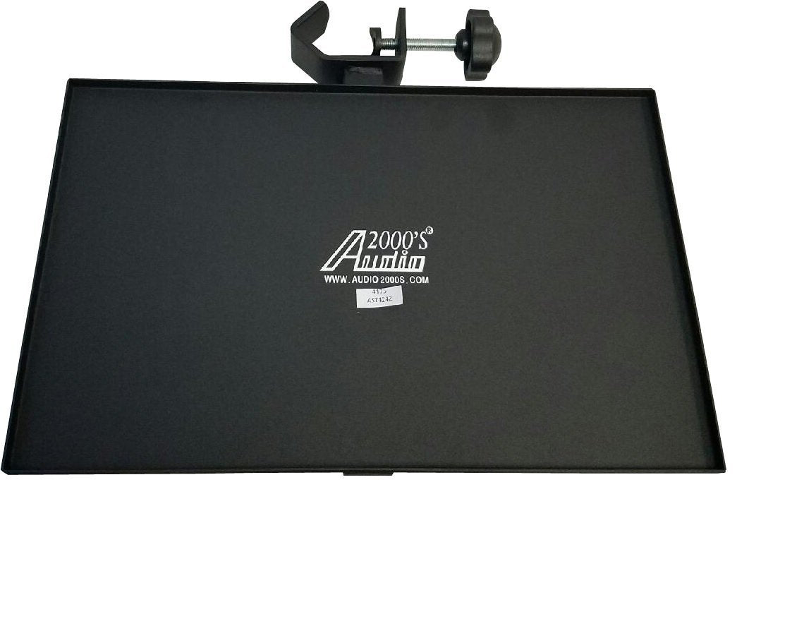 Audio2000'S AST424Z Tray for Flat Panel TV/Monitor Stand or Speaker Stand