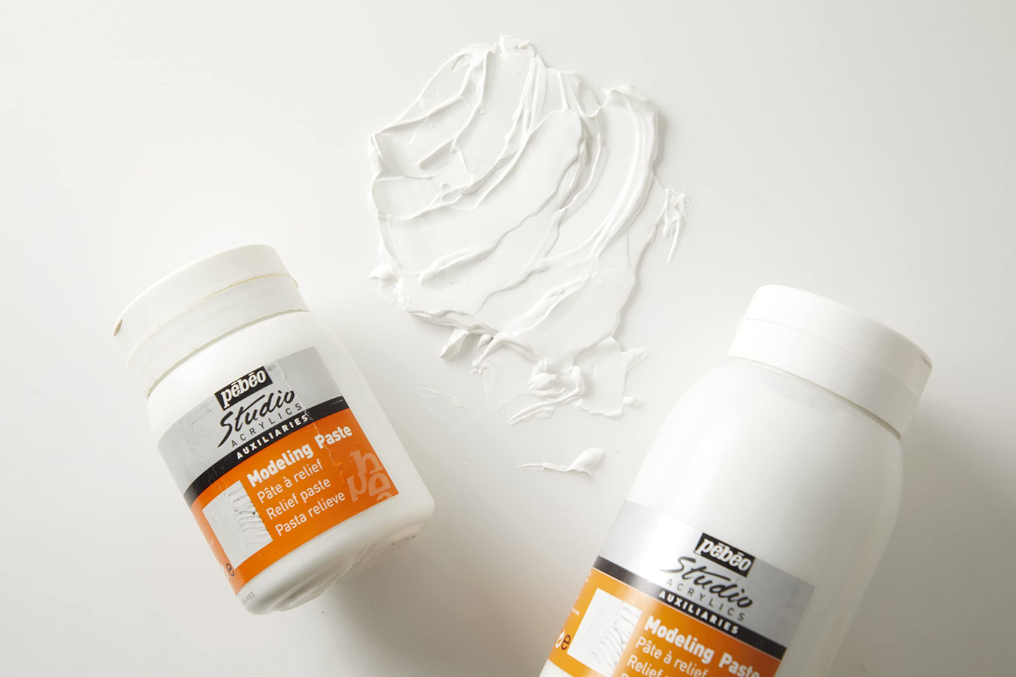 Pebeo Studio Acrylics Auxiliaries, Studio Modeling Paste 1-Liter