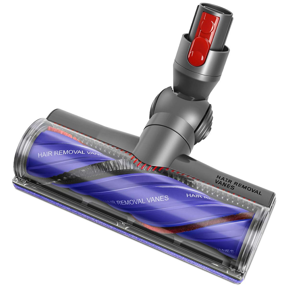 FUNTECK Anti Tangle Motorbar Cleaner Head for Dyson V11 V10 V8 V15 Cordless Vacuums, Upgraded Motorized Brush Ideal for Carpets and Hardwood Floor