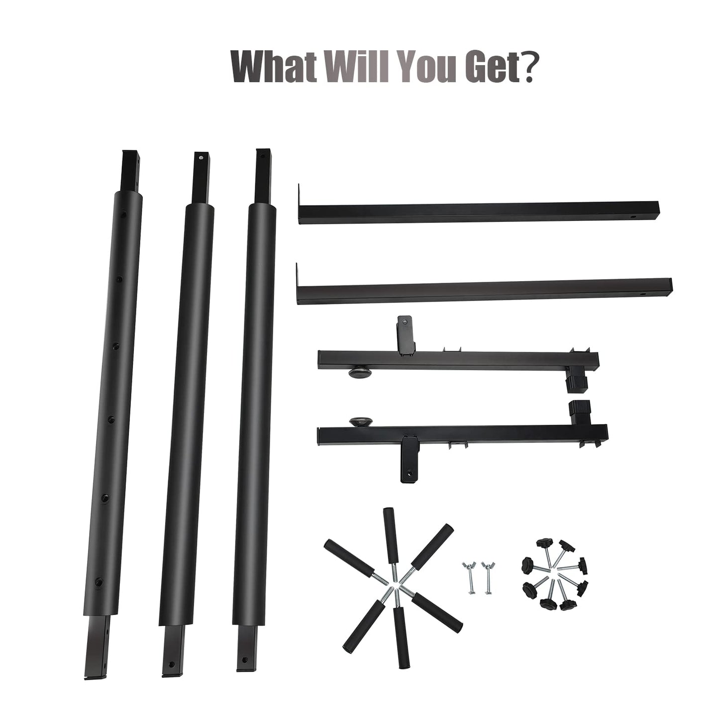 GeeWin Multi Guitar Stand, 5 Guitar Stand Rack, Folding Guitar Stand, Guitar Rack for Multiple Guitars for Acoustic, Electric Guitar, Bass, Guitar Holder Stand, Multiple Guitars Display (5 Holder)