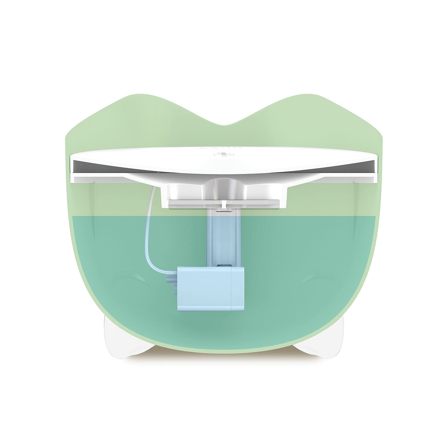 Catit PIXI Cat Water Fountain, Mint Green, Modern Cat Fountain, Silent Pump for Indoor Cats, Different Flow Settings Fontaine Pour Chat, Pet Water Fountains