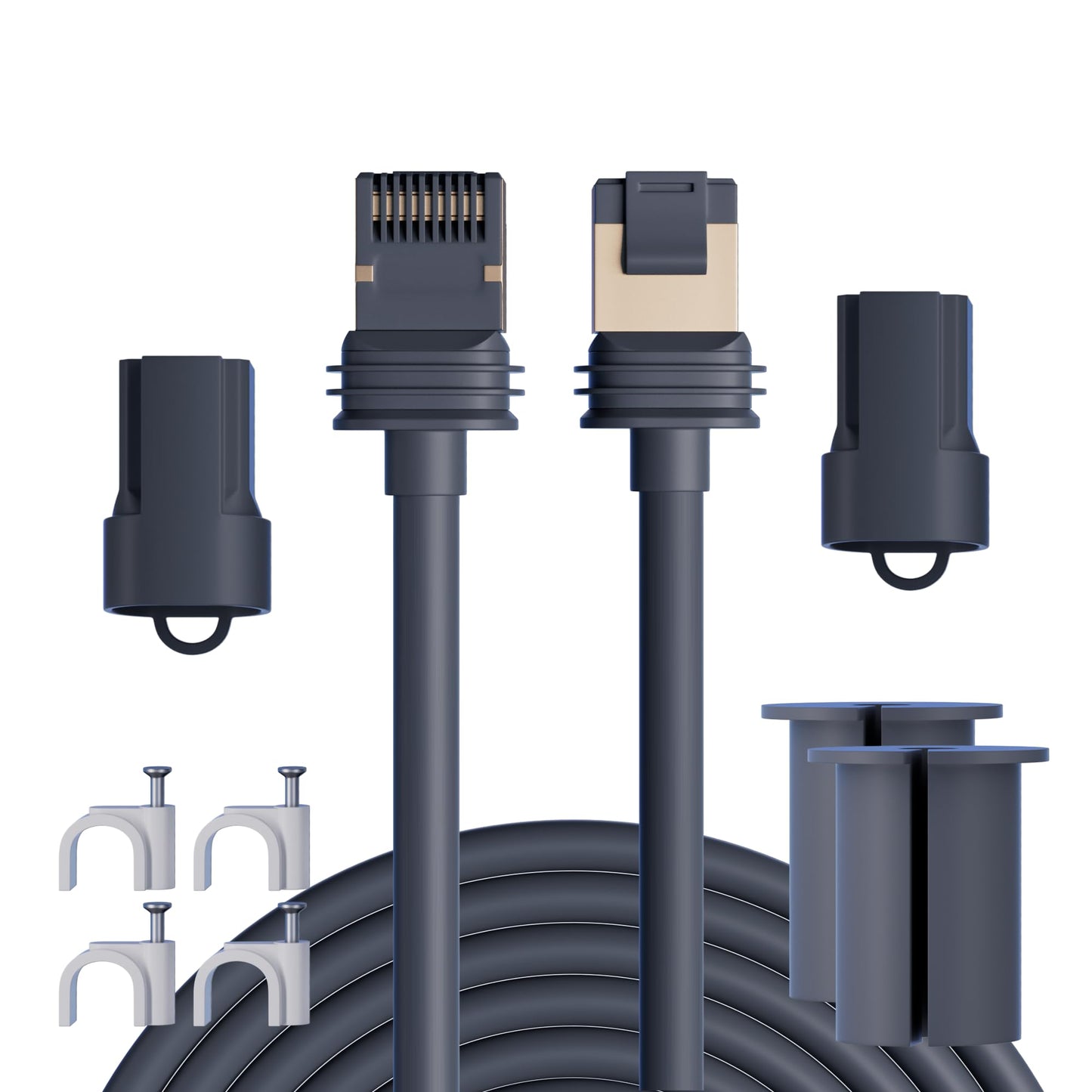 for Starlink Gen 3/Mini Cable 50FT/15M Ethernet Replacement Cable for Standard V3 Extension Waterproof Accessories