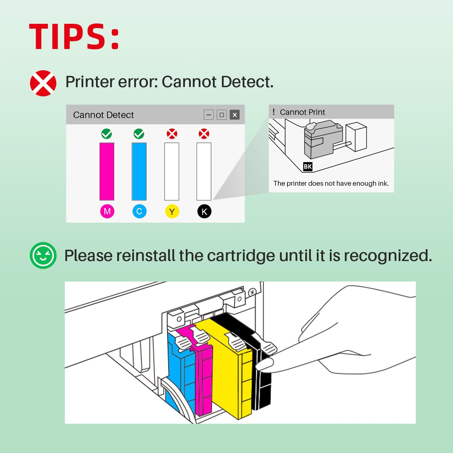 LC406 Ink Cartridges Compatible Replacement for Brother LC406 LC406XL LC 406 Ink Work with MFC-J4335DW MFC-J5855DW MFC-J6555DW MFC-J4535DW MFC-J6955DW Printer (Black Cyan Magenta Yellow)