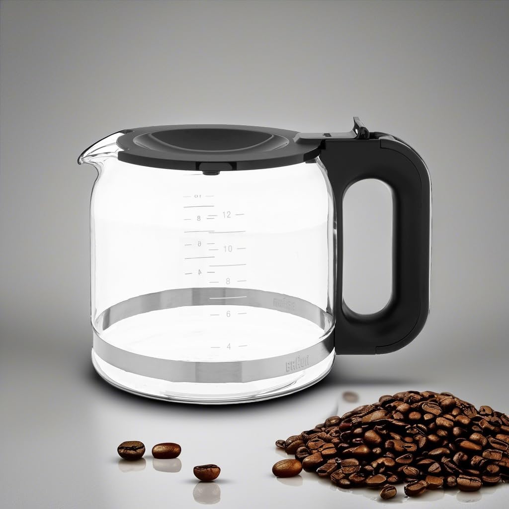 Braun Replacement Carafe for Braun Coffee Machine, BRSC005, Black