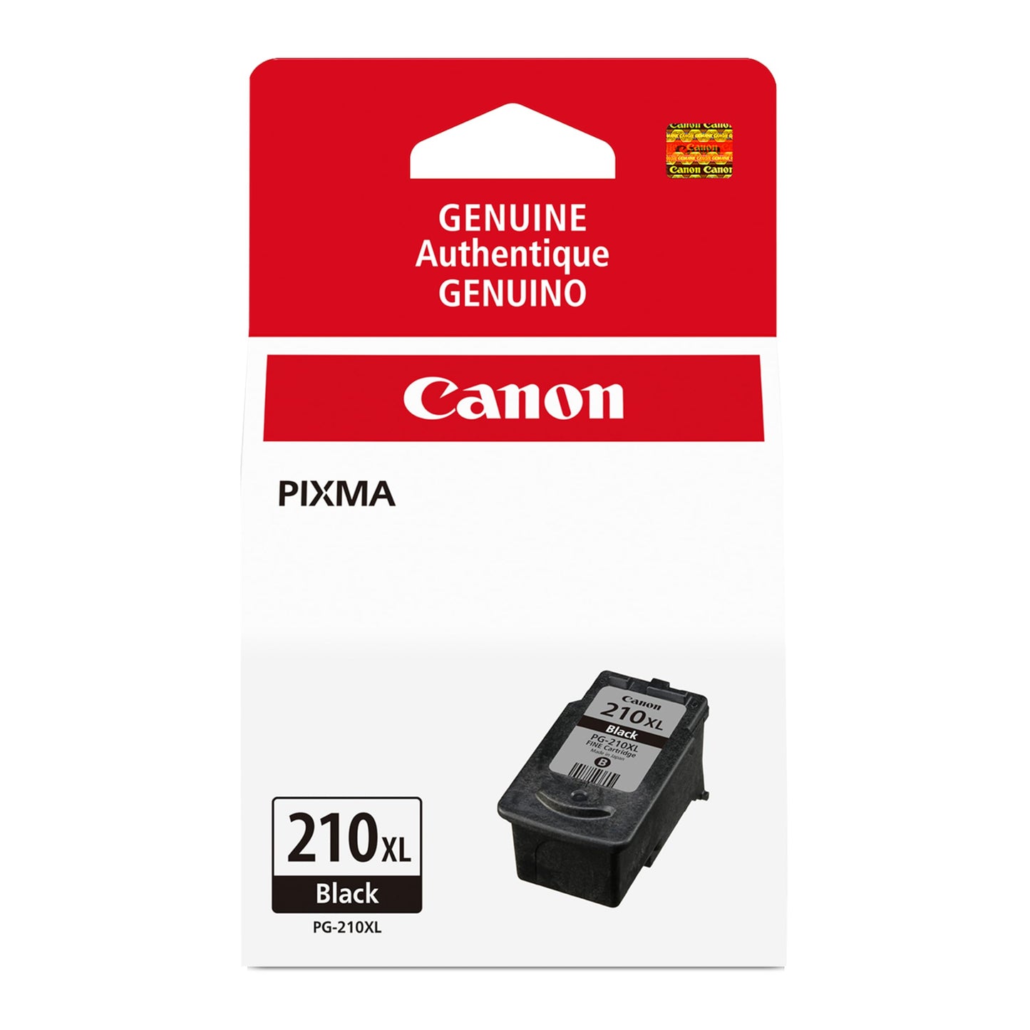 Genuine Canon PG-210XL HIGH Yield Ink Cartridge, Black