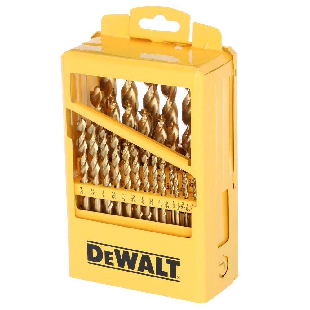 DEWALT Drill Bit Set with Metal Index, 29-Piece (DW1969)