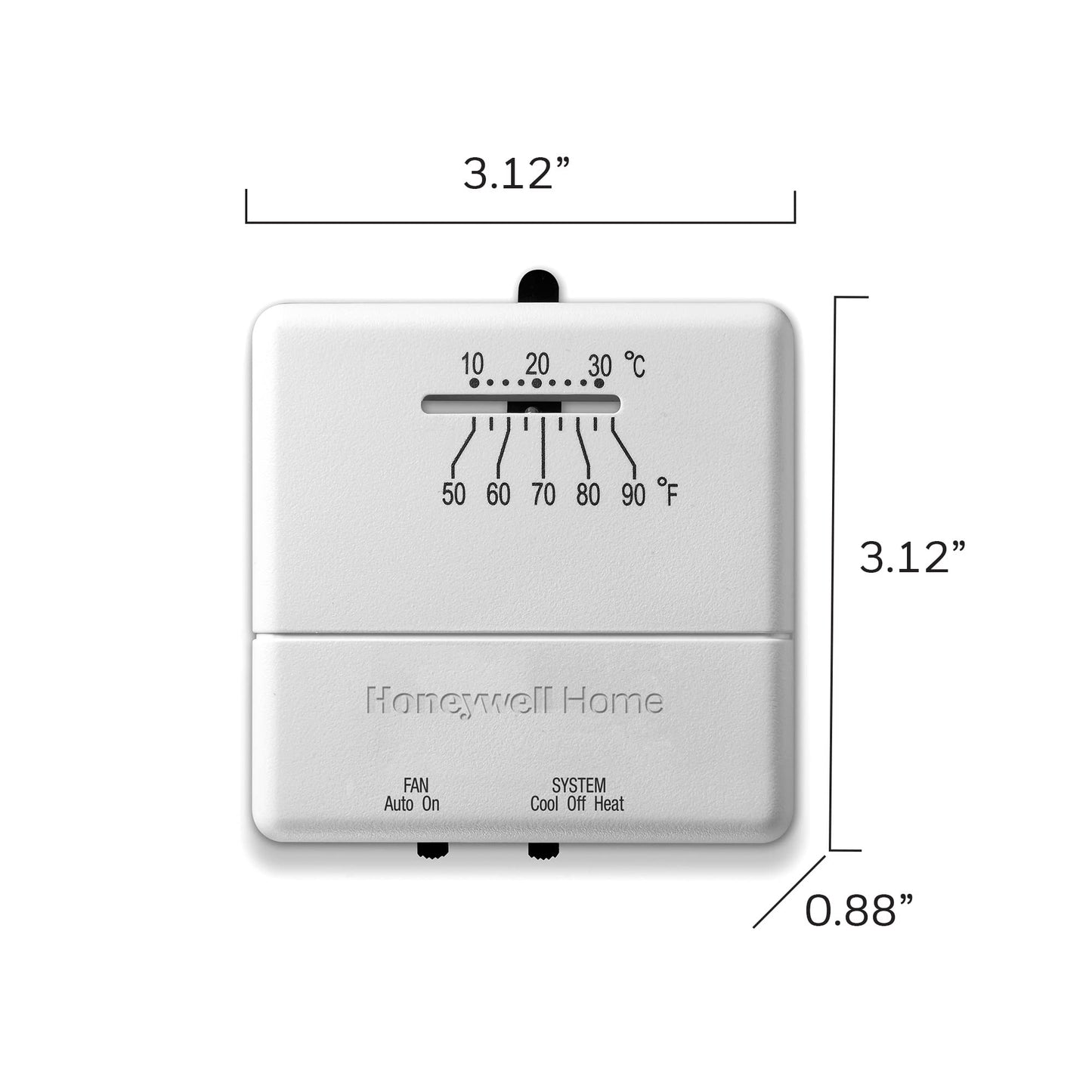 Honeywell Home CT31A Heat and Cool Non-Programmable Thermostat