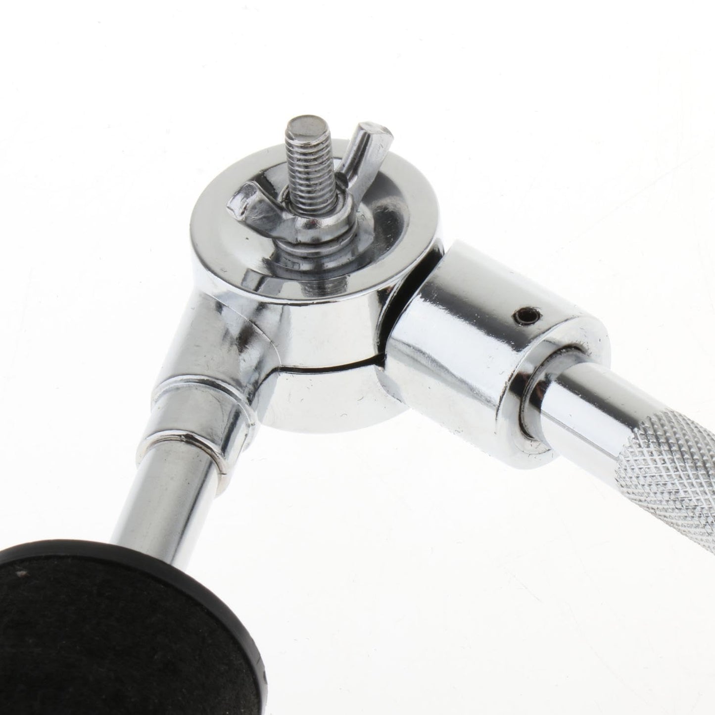 DYNWAVE Cymbal Extension Stand Drum Cymbal Stand Lightweight Drum Set Metronome with MEGA Clamps Adjustable Kids Grabber Cymbal Arm,12.99inch