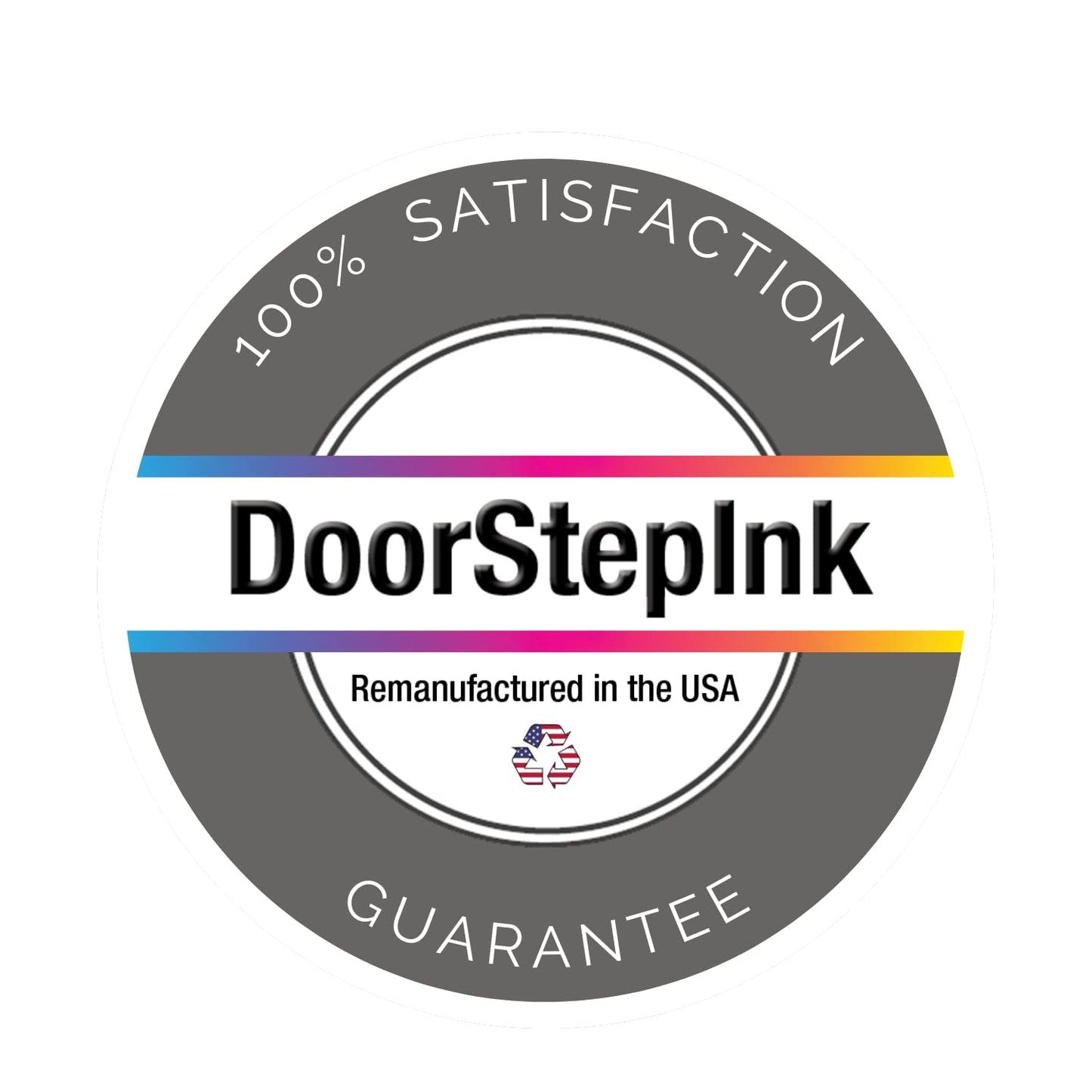 DoorStepInk Remanufactured in The USA Ink Cartridge Replacement for Printer Canon PG-240XL 240XL CL-241XL 241XL Black Color Combo Pack PIXMA MG3122 MG3522 MX472 MG2120 MG2220 MX432 MX439 MX452 MX459