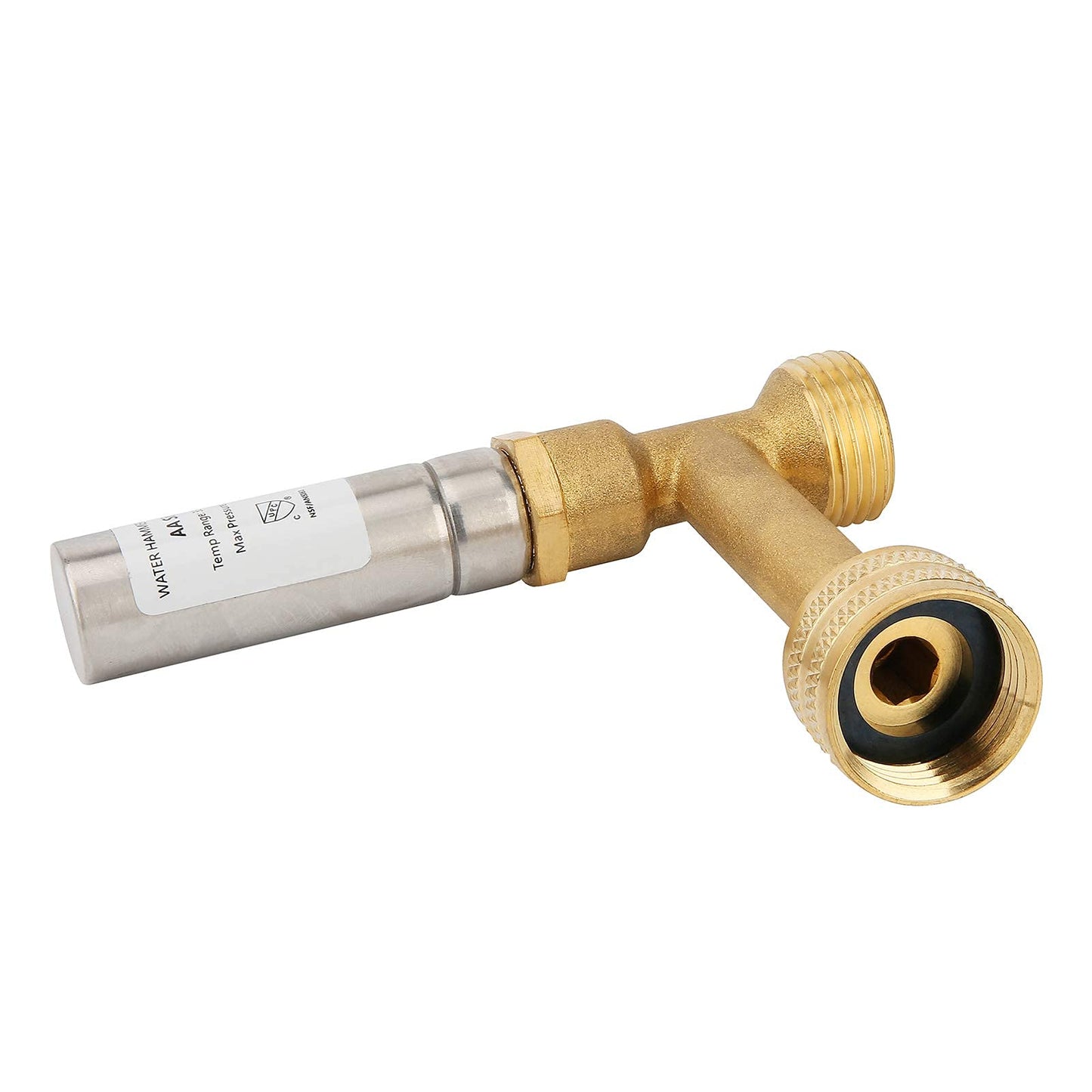 Watflow Water Hammer Arrestor 3/4" GHT Thread, Air Hammer Arrestor, for Washing Machine and Toilet, 2 Pcs
