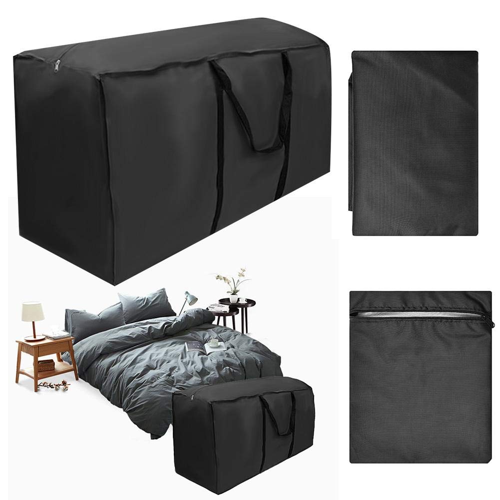 Furniture Storage Bag, 210D Oxford Dust-Proof Waterproof Outdoor Furniture Cushion Storage Bag Cover & Oxford Package Bag(173 * 76 * 51) Citizenship