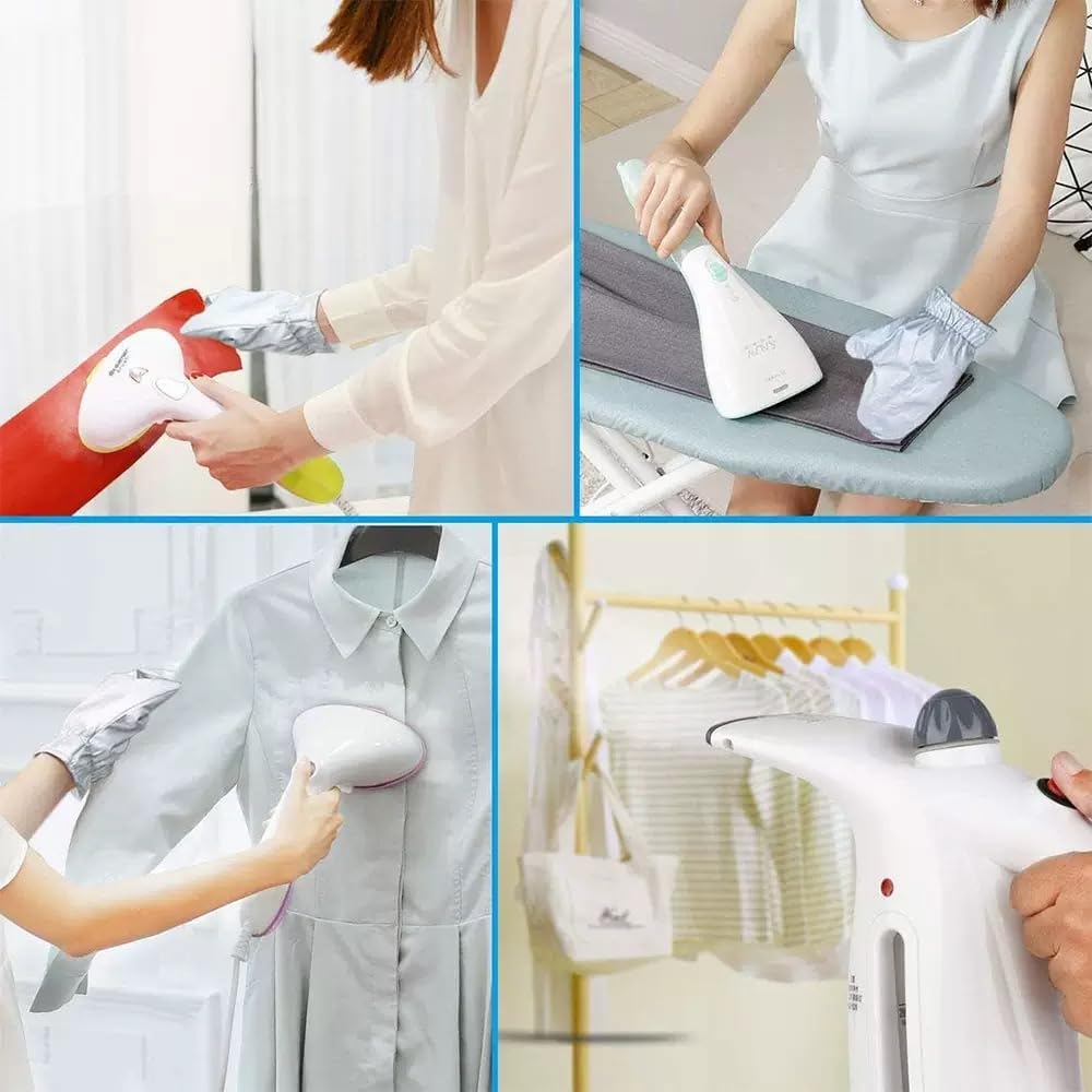 Handheld Garment Steamer Rack With 1 Pair Gloves,Clothes Steamer Stand,Steam Rack For Clothes,Steaming Hanger,Garment Steam Rack,Garment Steamer Holder,Hanger For Steaming Clothes