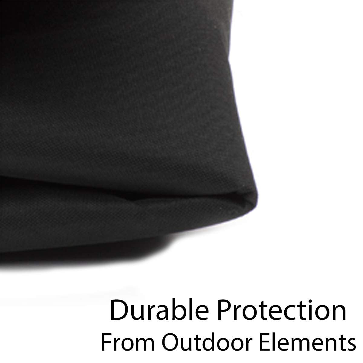 GrillSpot BBQ Grill Cover | Universal Fit - All Season Protection, Durable with Handles and Straps, Black (34 Inch)