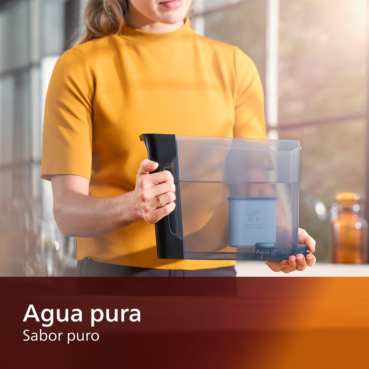 Philips AquaClean Original Calc and Water Filter, No Descaling up to 5,000 cups, Reduces Formation of Limescale, 2 AquaClean Filters, (CA6903/22)