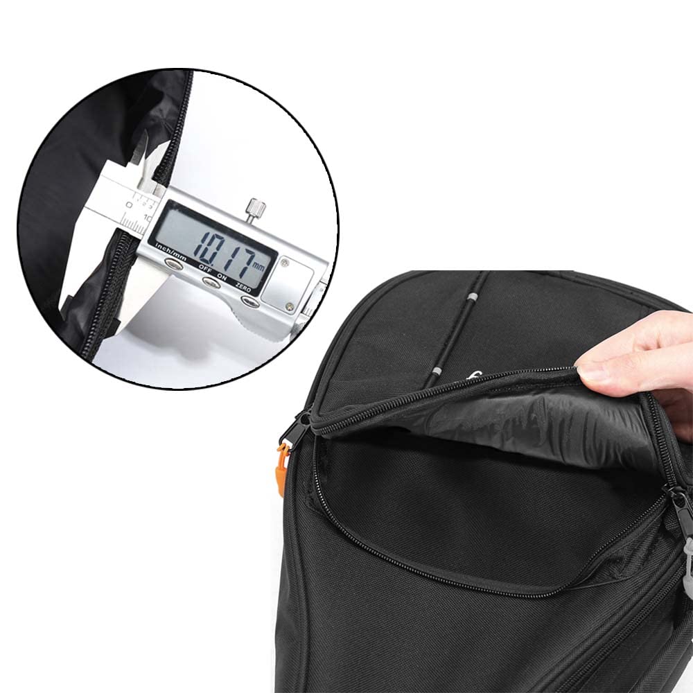 Mandolin Bag Mandolin Case Waterproof Oxford Fabric 0.4inch Cotton Thickened Mandolin Gig bag with Pocket, Backpack
