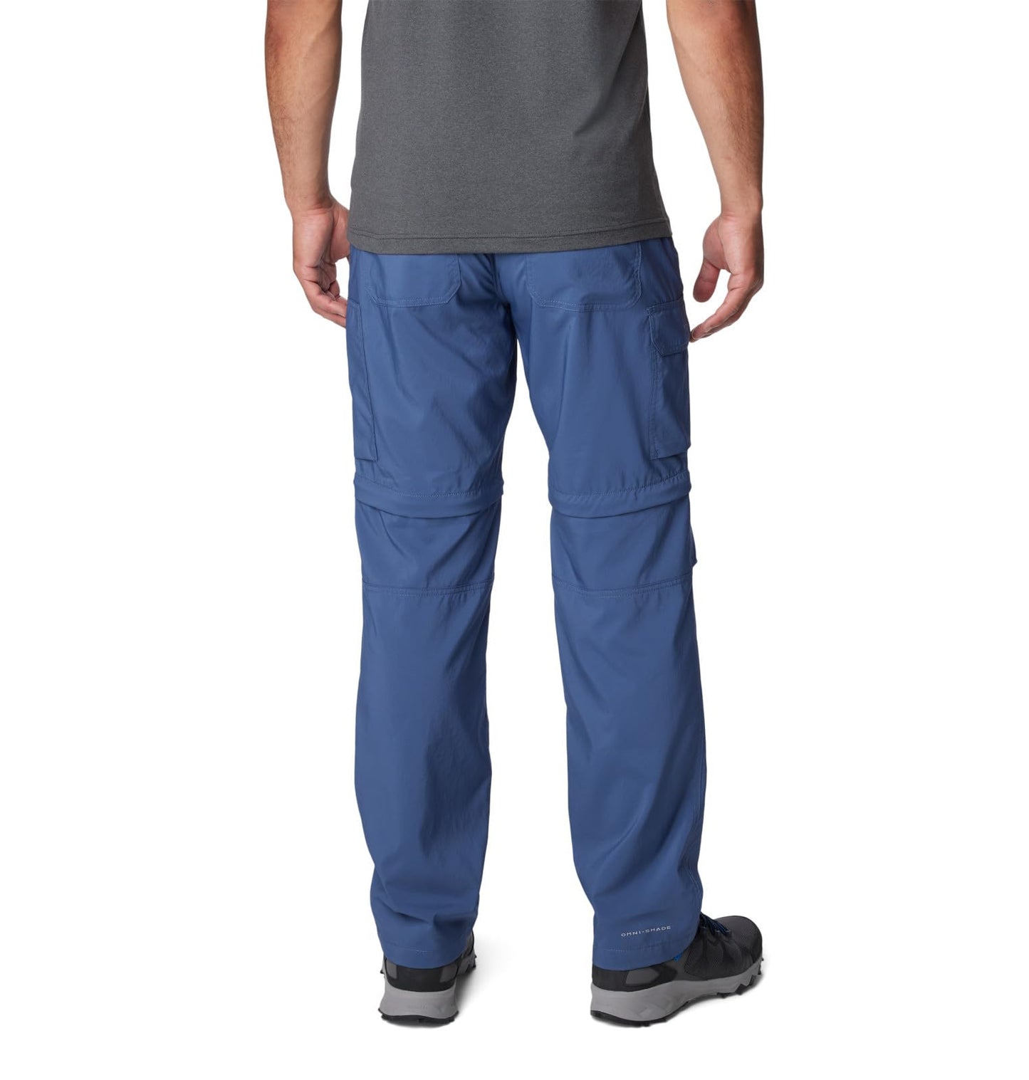 Columbia Men's Silver Ridge Utility Convertible Pant, Dark Mountain, 40 x 30