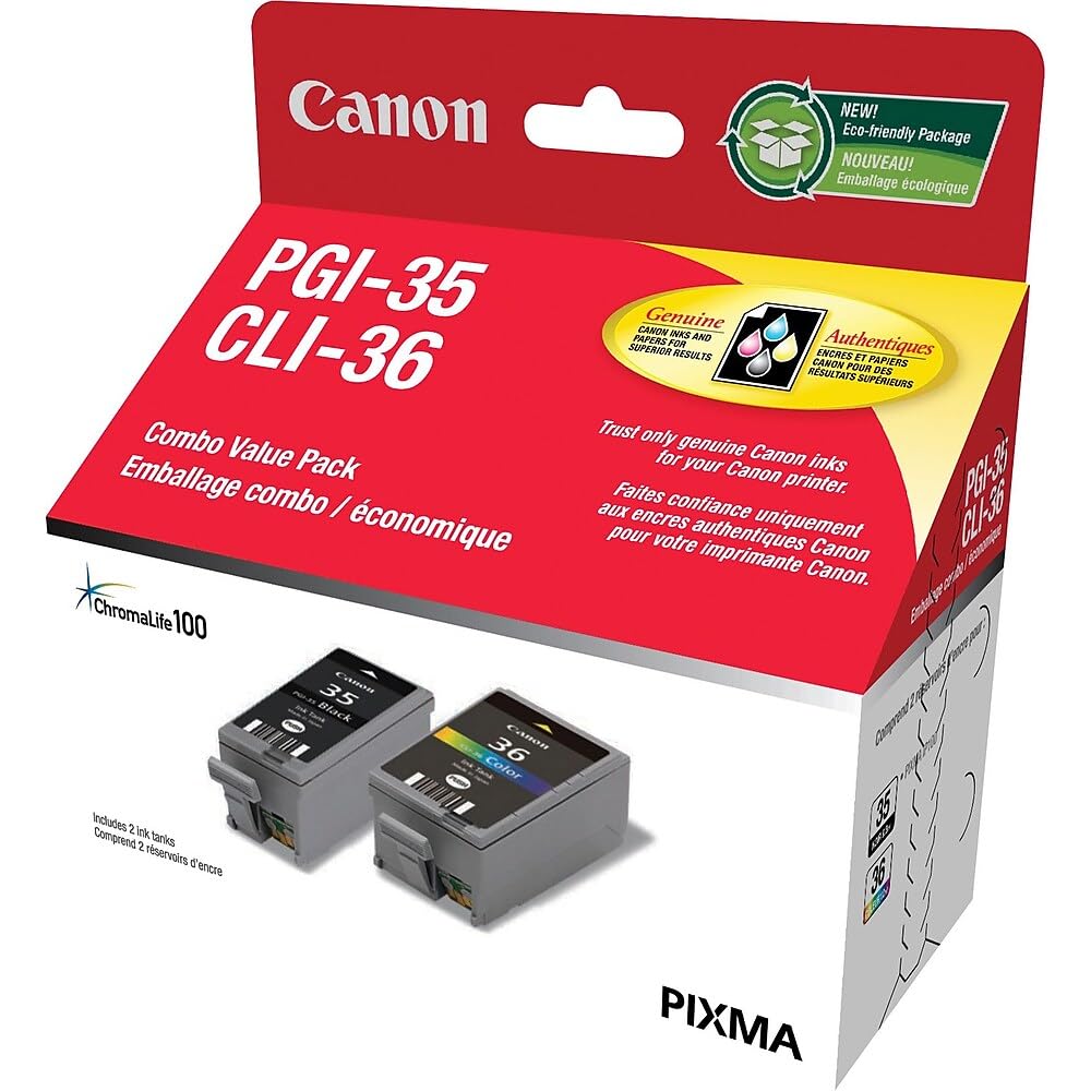 Canon Genuine PGI-35 and CLI-36 Ink Value Pack