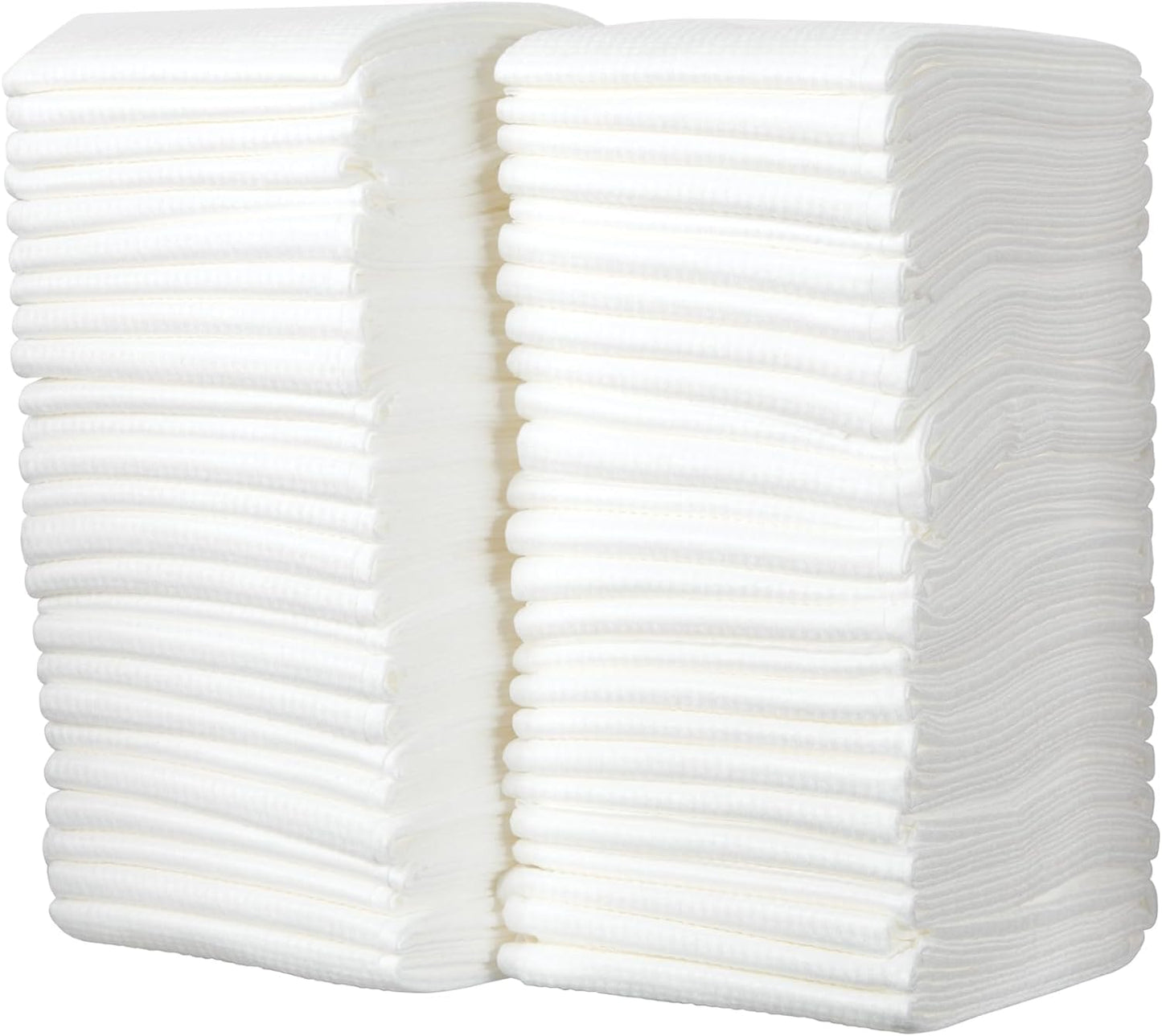 ForPro Premium Disposable Bath Towels, Salon & Spa Towels for Hair, Face, Body, Extra Large (15" x 31.5"), White, 50-Count