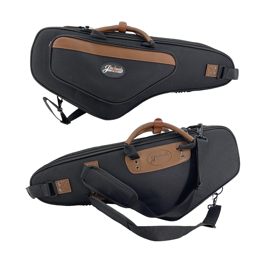 WUQIMUSC Professional Alto Sax Bag– Padded Sax Gig Bag for Alto Saxophone with Adjustable Shoulder Strap, Lightweight & Water-Resistant