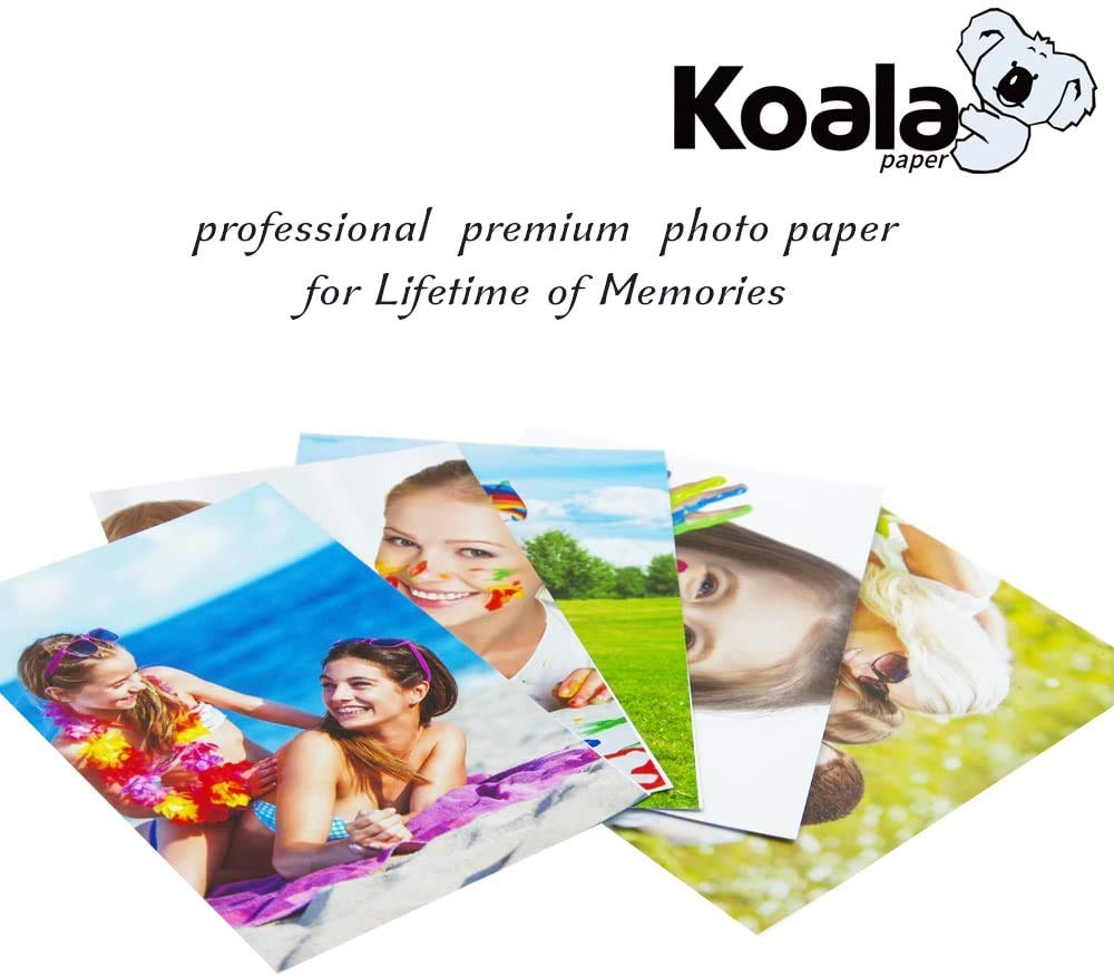 Koala Ultra Premium Photo Paper High Glossy 13x19 Inch Heavyweight 72lb for Inkjet Printer 50 Sheets