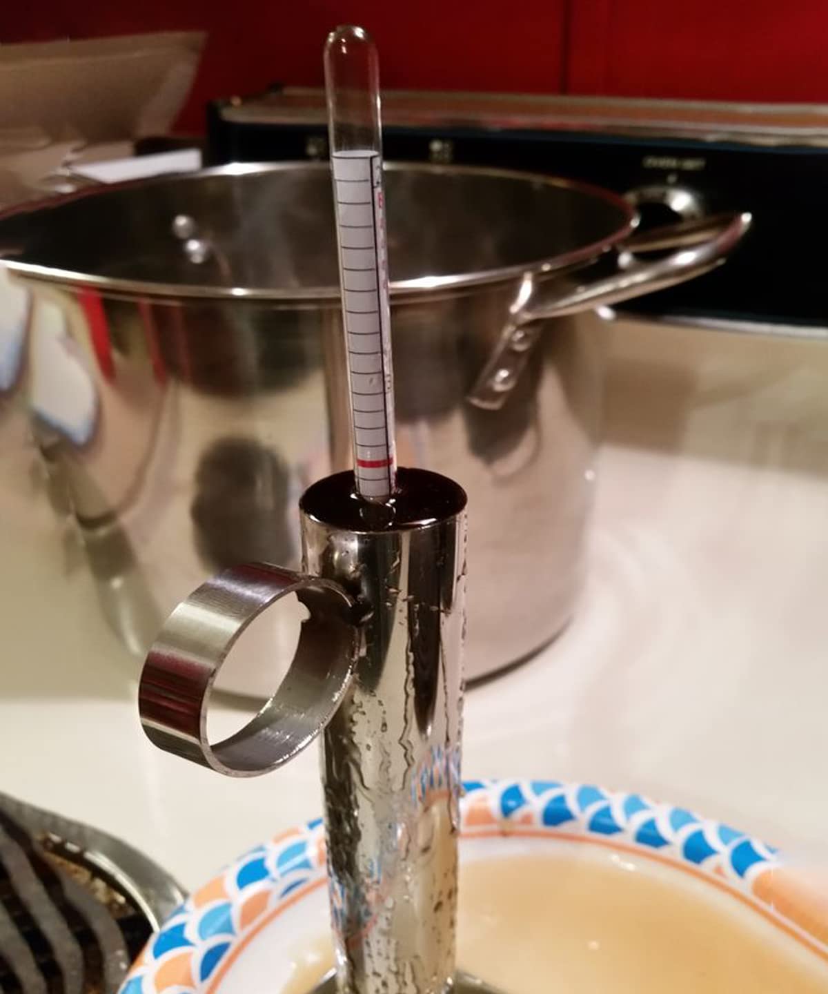 CIMALAB Maple Syrup Hydrometer Test Cup Kit, Hydrometer for Maple Syrup Making, Hydrometer Maple Syrup Supplies with Brix & Baume Scales, Syrup Hydrometer for Measure Sugar Content in The Syrup Sap