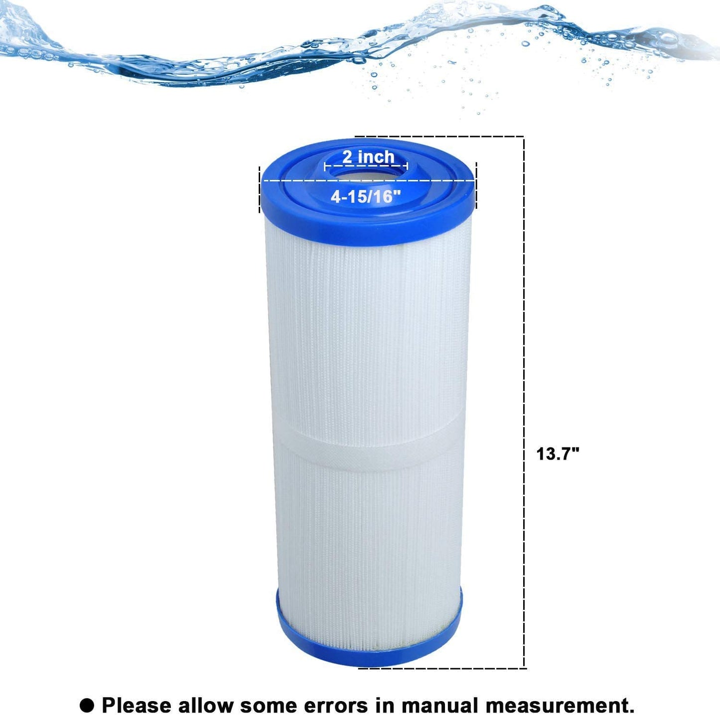 Ligefoy Upgrade 4CH-949 Spa Filter,Replacement Filter Cartridge Compatible with Plea-tco PWW50L, Un-icel 4CH-949, Filbur FC-0172 FC0172 SD-01143, Waterway 817-4050,Rising Dragon 50 - Ligefoy