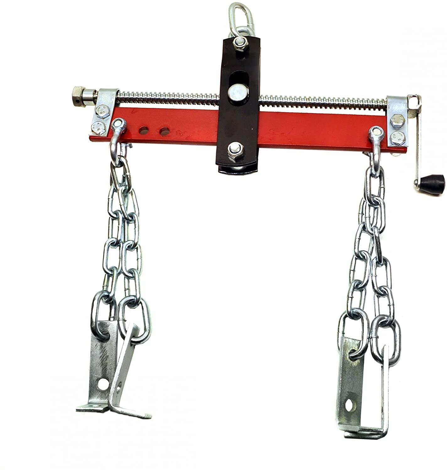 OKSTENCK 2000LBS Engine Load Leveler Engine Hoist Shop Crane Accessory with 3 Position Engine Leveler and Adjustable Handle (Steel)